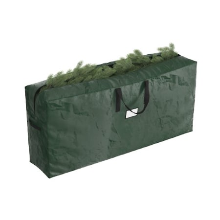 Christmas Tree Storage Bag Up To 9 Foot Artificial Trees, Protects Decorations From Damage (Green)